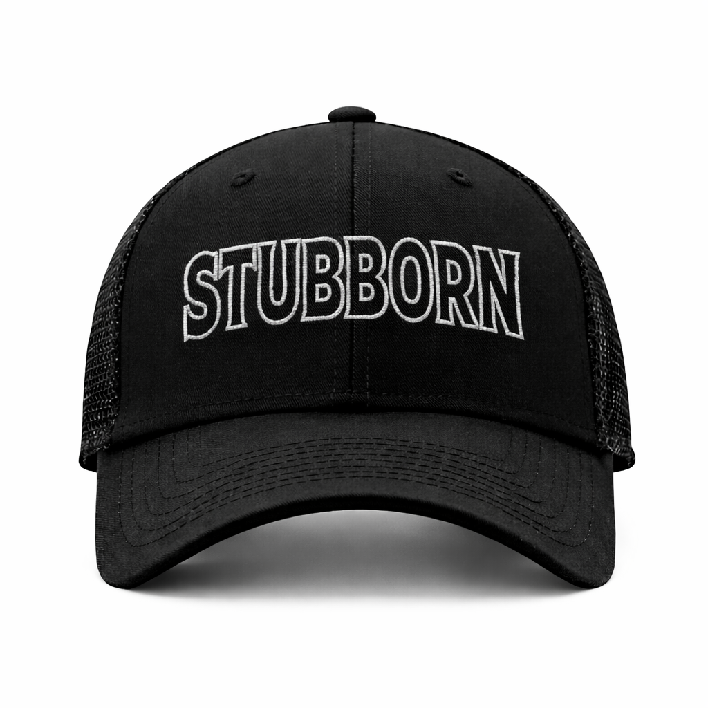 STUBBORN – Sport-Tek® Flexfit® Air Mesh Back Cap